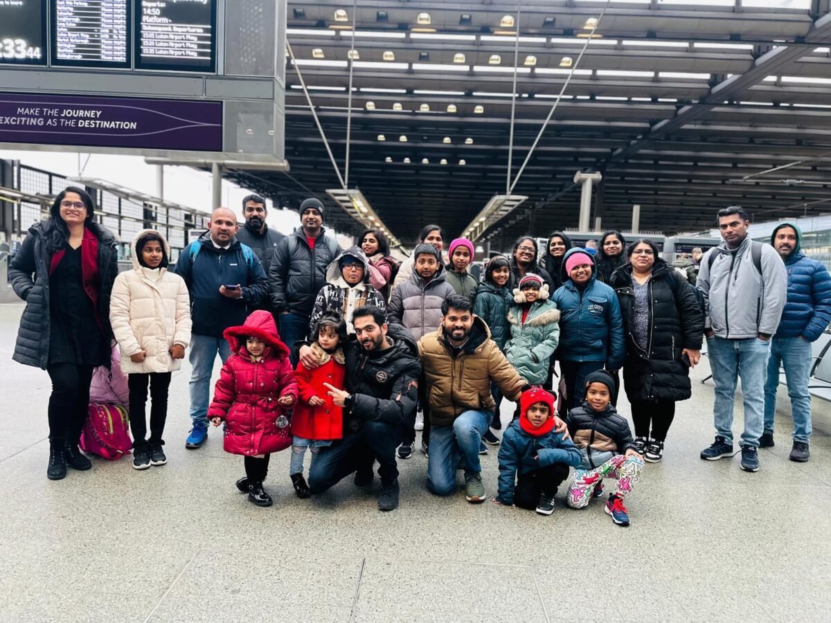 Church family on a day trip