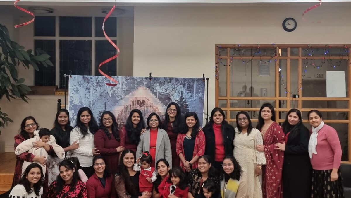 Christmas fellowship gathering at Spring Valley Church